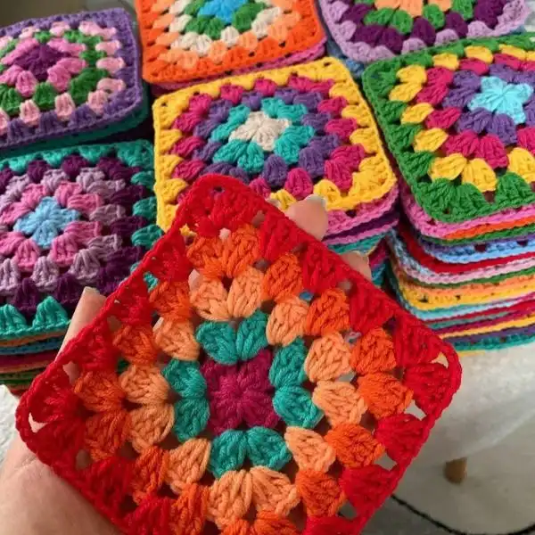 Granny Square Baby Blanket