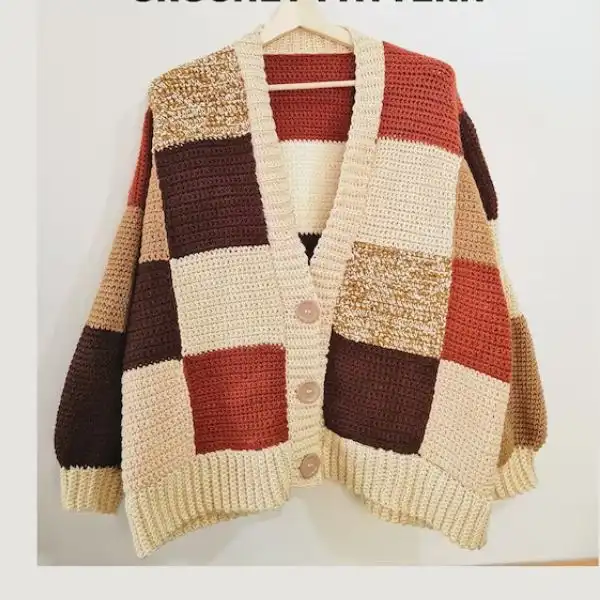 Unique Patchwork Cardigan