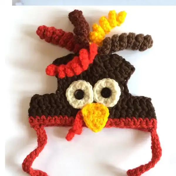 Dog Christmas Turkey Beanie