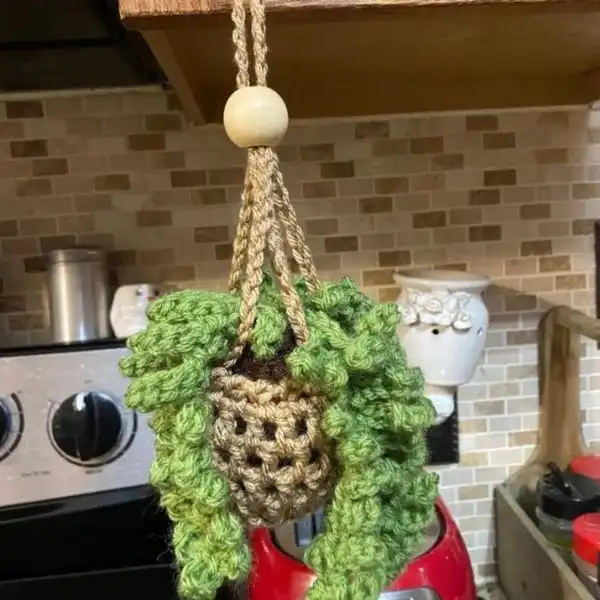 Potted Fern Amigurumi