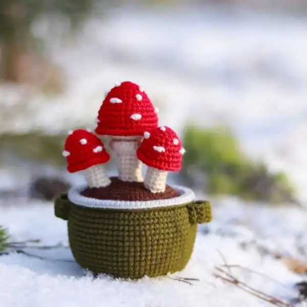 Mushroom Amigurumi