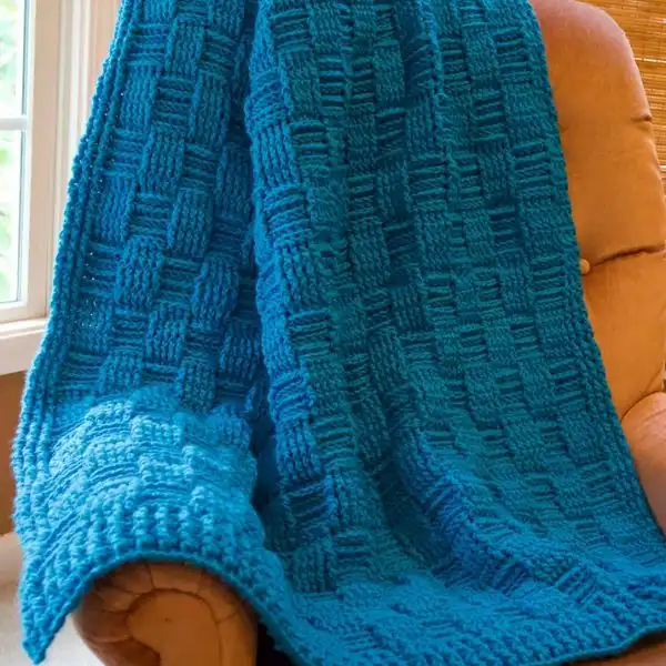 Basketweave Blanket