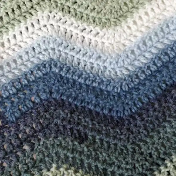 Zigzag Chevron Blanket