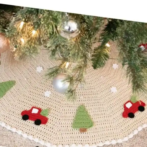 Red Truck Tree Skirt