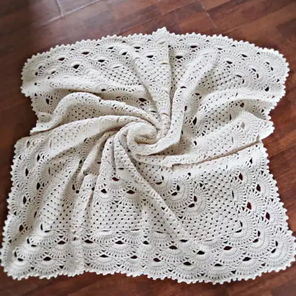 Grandma's German Shells Blanket Pattern