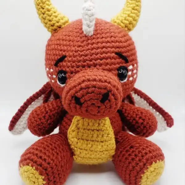 Dex the Dragon Amigurumi Pattern 