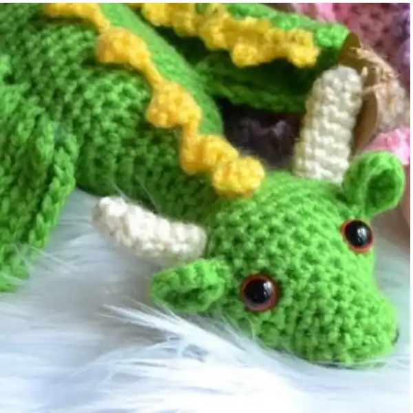 Spring Dragons Crochet Pattern