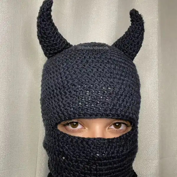 Horn Ski Mask Balaclava