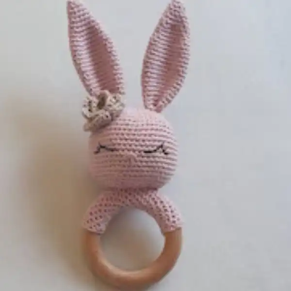 Bunny Rattle Toy