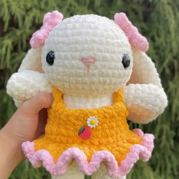 Bunny Amigurumi Plushie