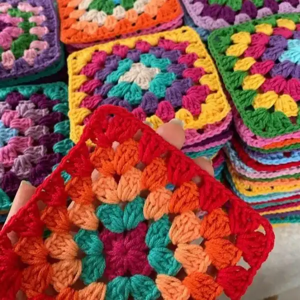 Crochet Granny Square Blanket Pattern