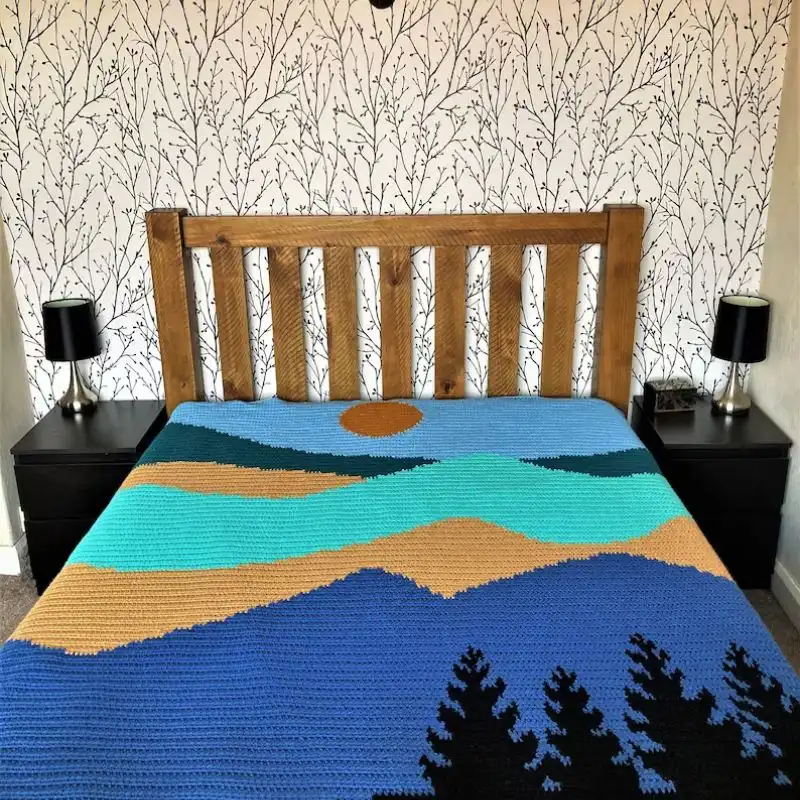 Serene Mountain Landscape Graphgan