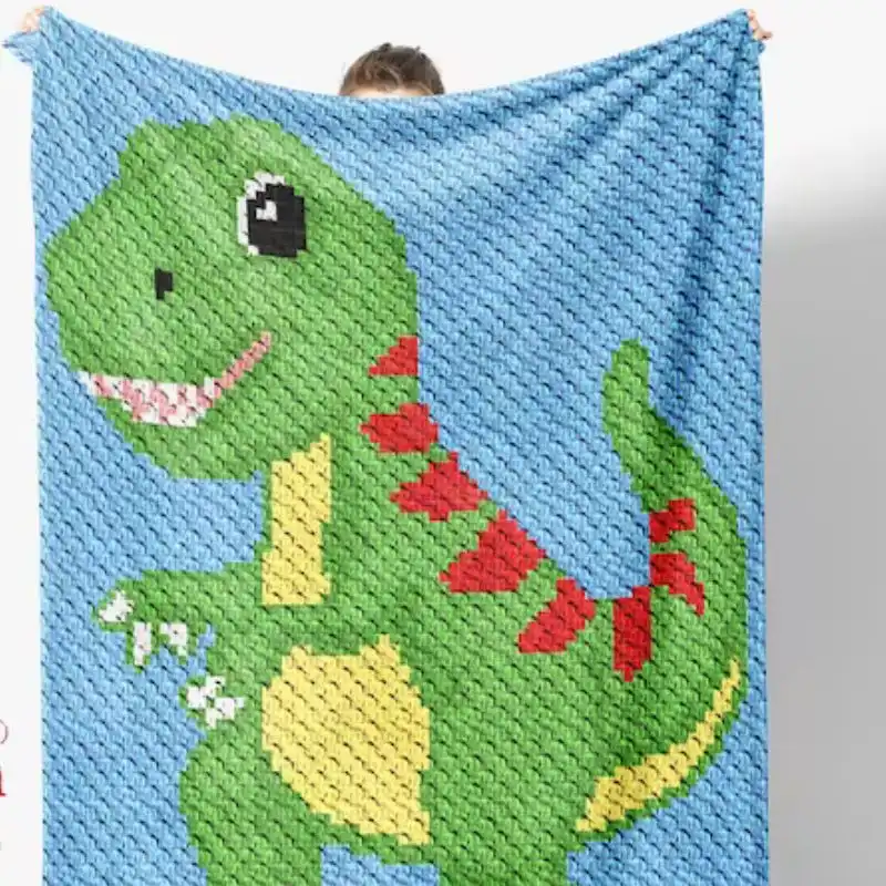 Playful Dinosaur C2C Graphgan