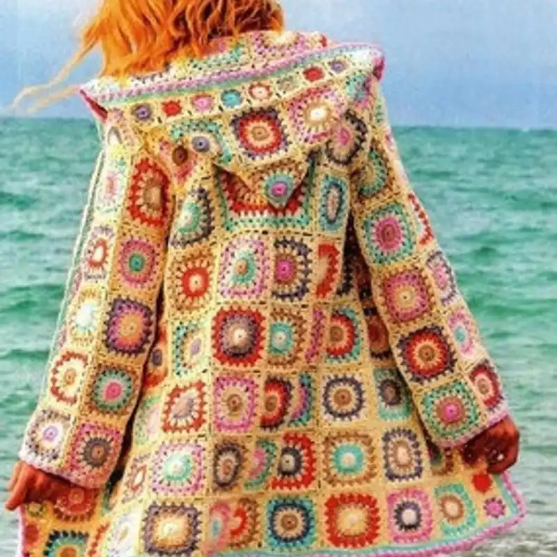 Granny Squares Hoodie