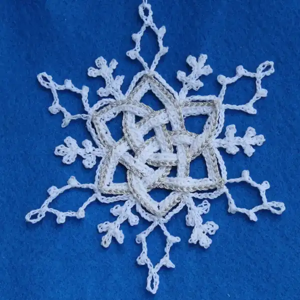 Celtic Knot Snowflake