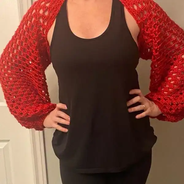 Granny Square Bolero Shrug