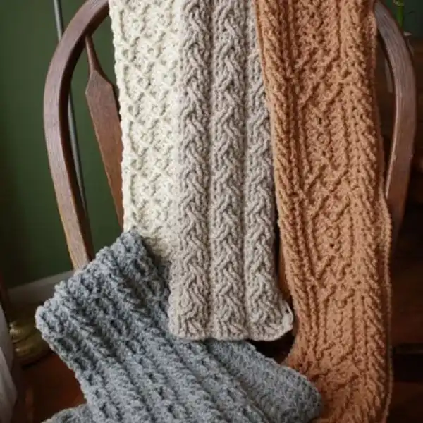 Mountain Range Scarves