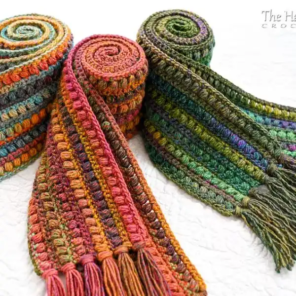 Fringed Boho Infinity Scarf