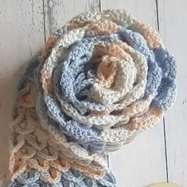 Fishtail Braid Infinity Scarf