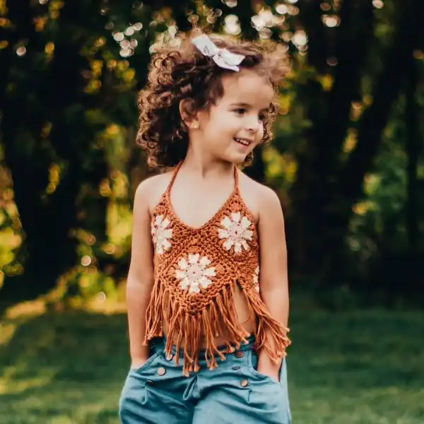 Sunflowers And Daisies Halter