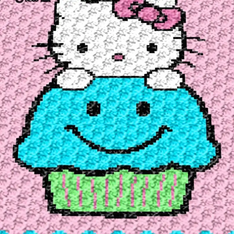 Sweet Cupcake C2C Graphgan