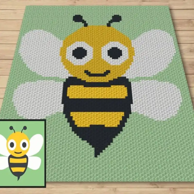 Cute Bumblebee C2C Graphgan