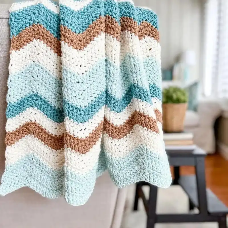 Chevron Crochet Blanket