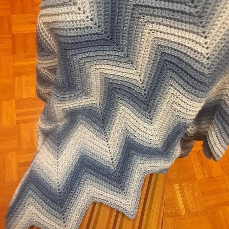 Custom Zig-Zag Afghan