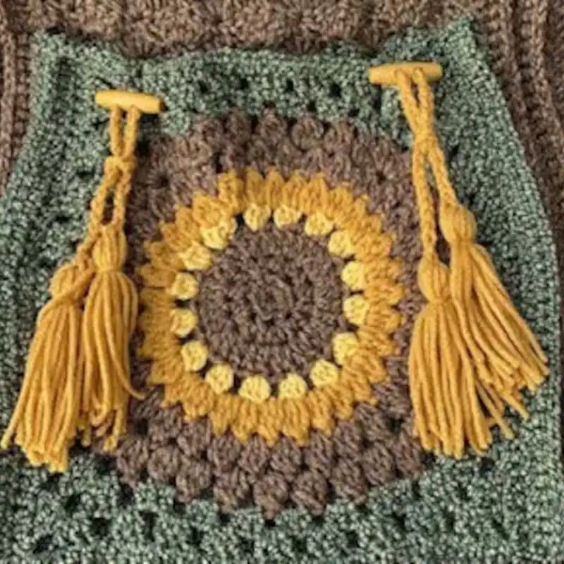 Sunflower Pocket Shawl