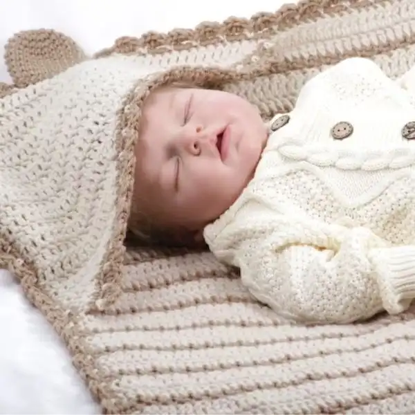 Hooded Baby Blanket