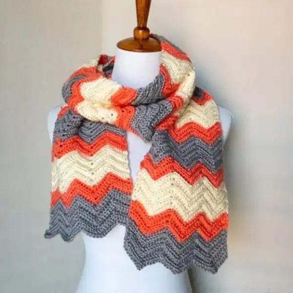 Simple Chevron Scarf