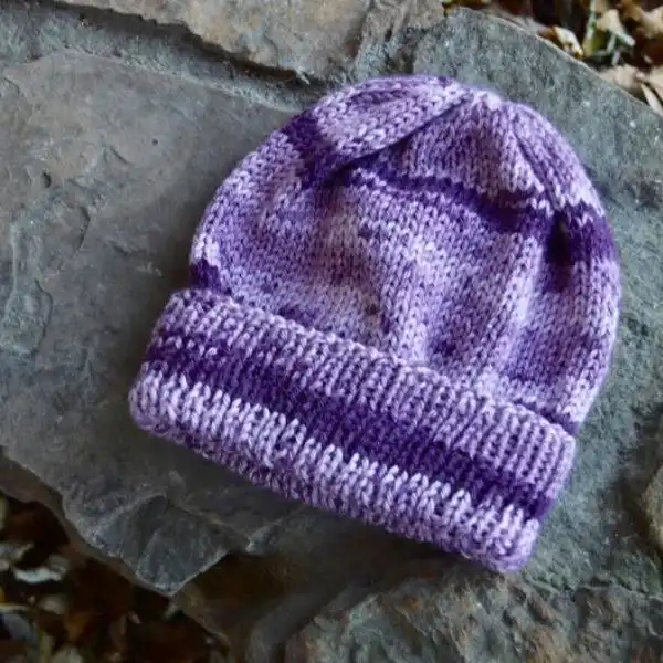 Ribbed Brim Beanie