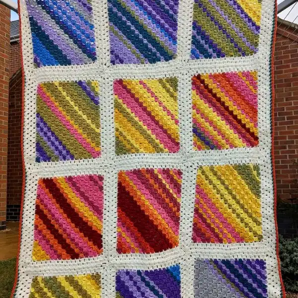 C2C Squares Blanket