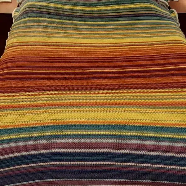 Beautiful Temperature Blanket