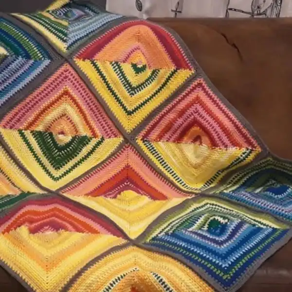 Split Square Blanket