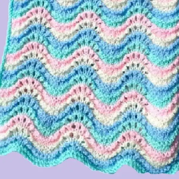 Feather And Fan Blanket