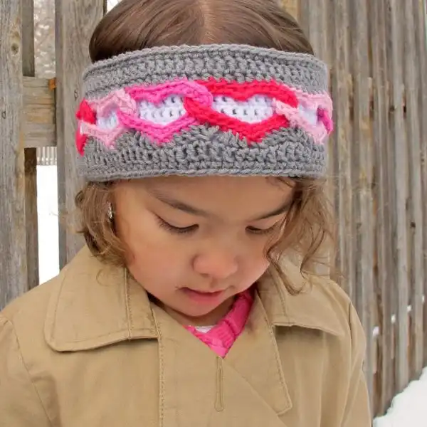 Cabled Ear Warmer Headband