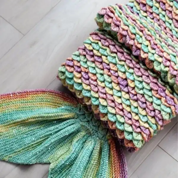 Mermaid Tail Blanket