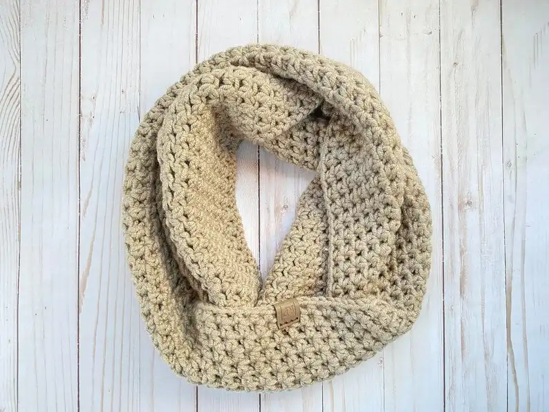 Beginner-Friendly Infinity Scarf