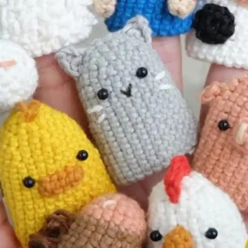 Farm Finger puppet