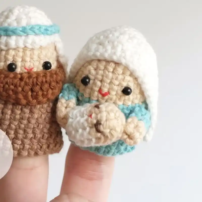 Nativity Christmas Finger Puppet