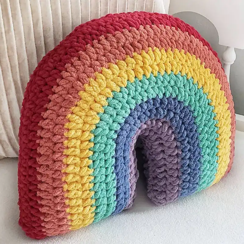 Rainbow Pillow