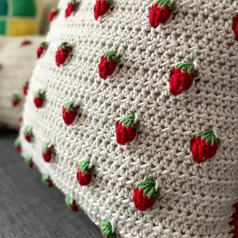 Strawberry Pillow