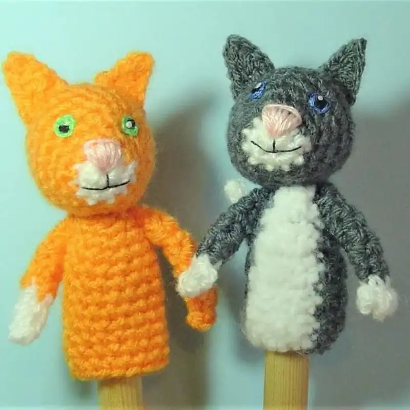 Cat Finger Puppets