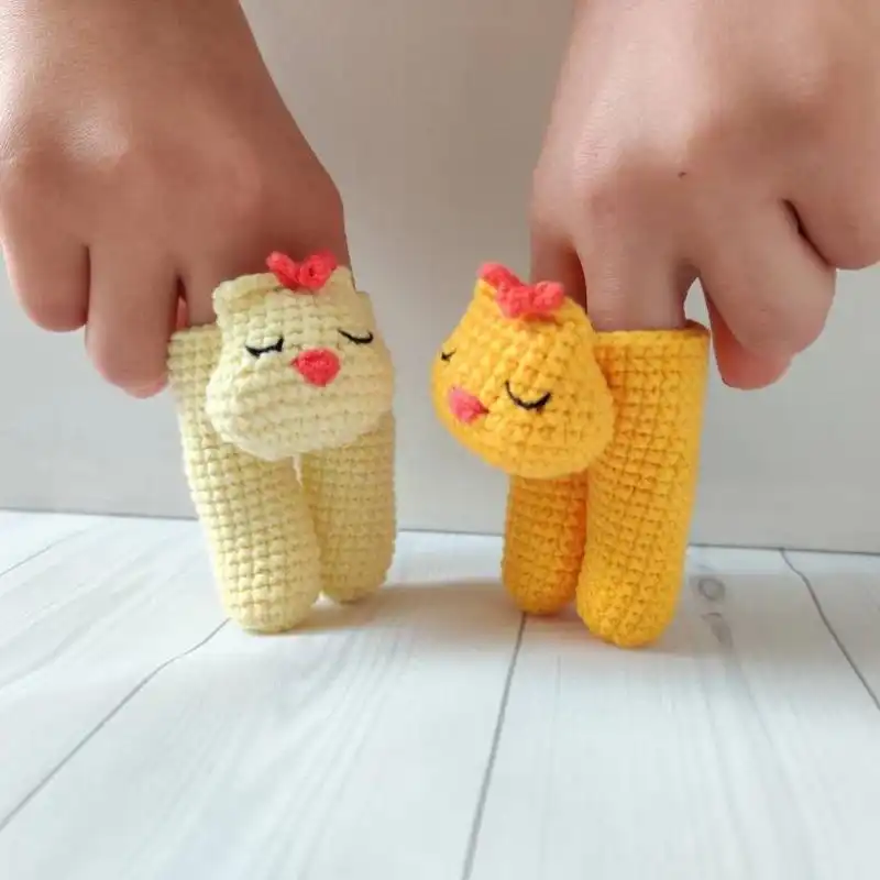 SET OF 5 Finger Puppet