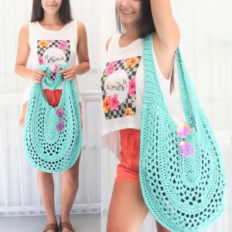 Crochet CELIA Summer Tote Bag