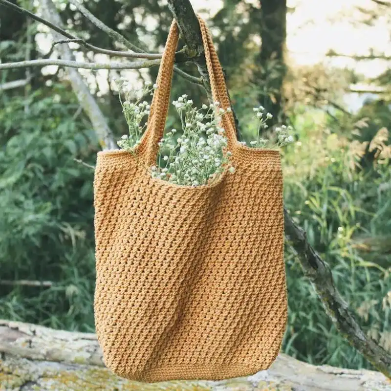 Crochet Reusable Tote Bag