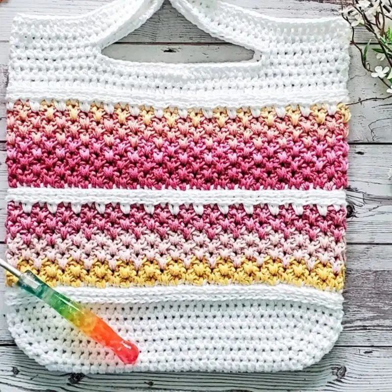 Crochet Northern Forest Tote