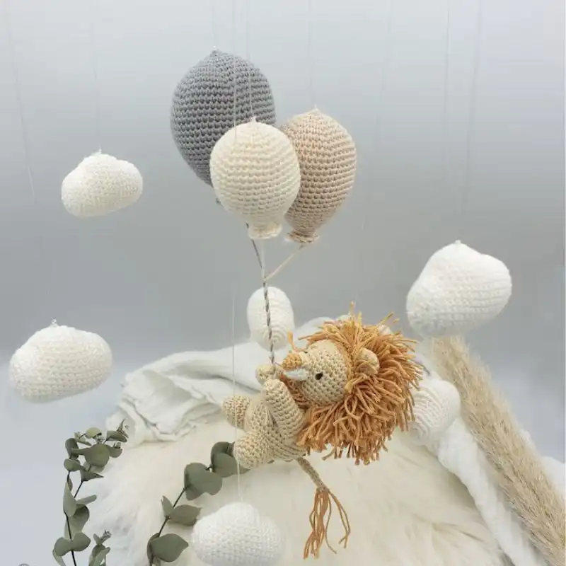 Crochet' Lio Takes Off' Mobile