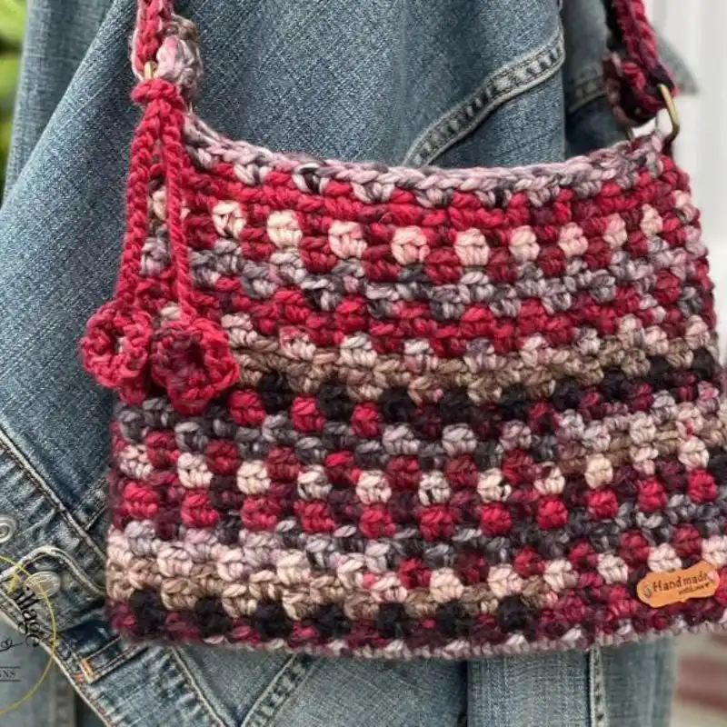 Crochet Safari Handbag